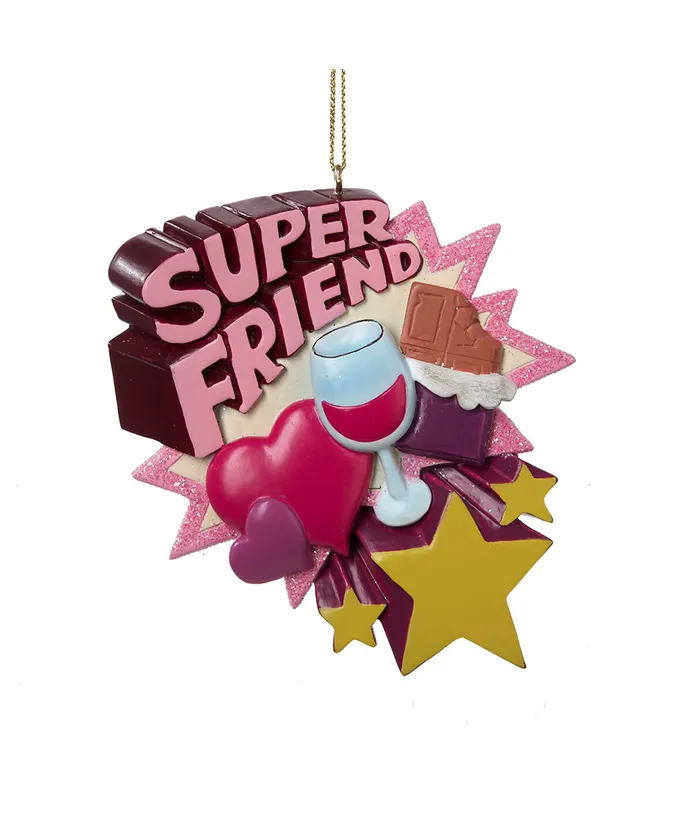 Kurt S. Adler - Super Friend Ornament For Personalization
